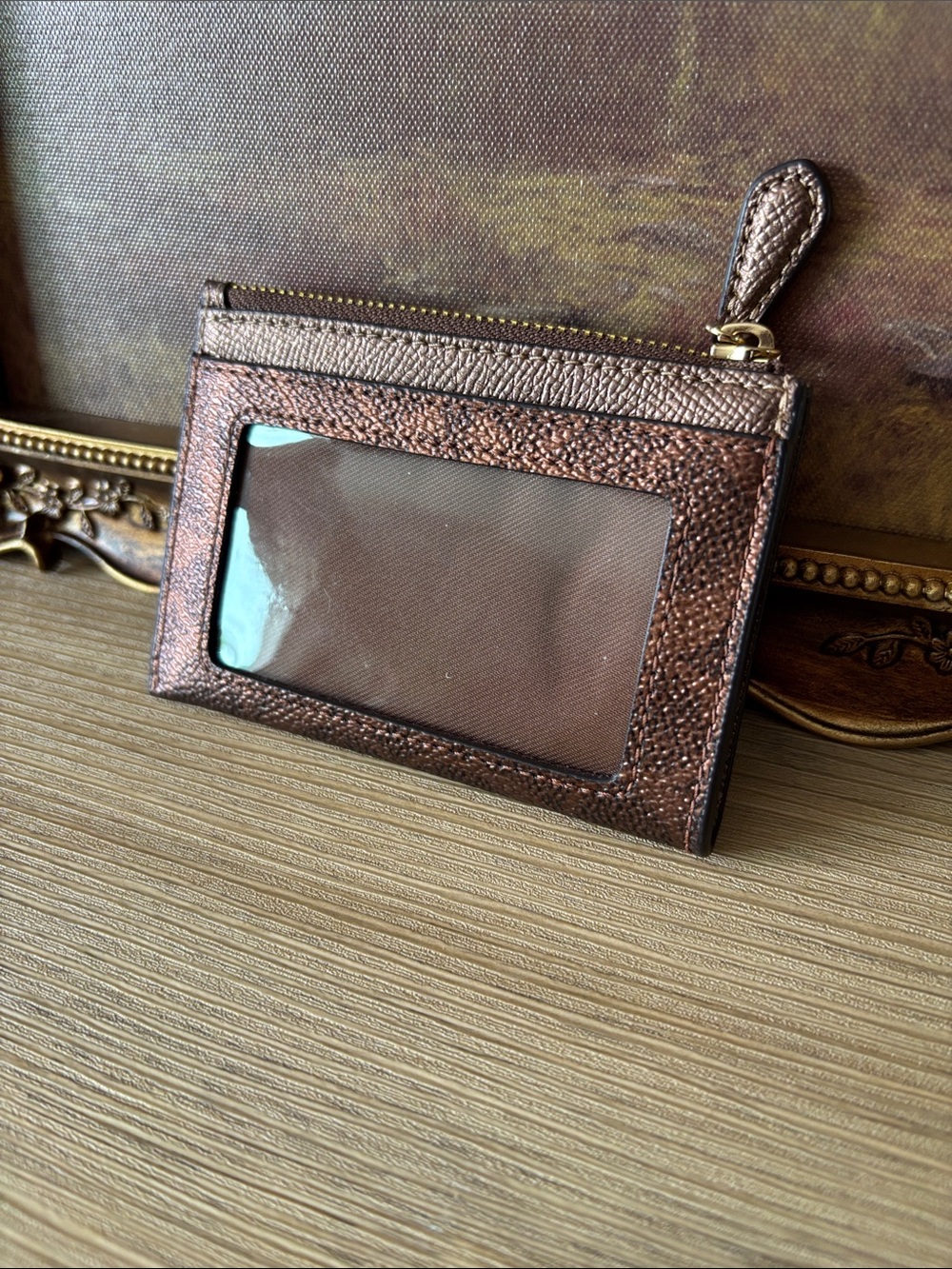 Coach Mini ID Card Case Wallet - Picture 2 of 4